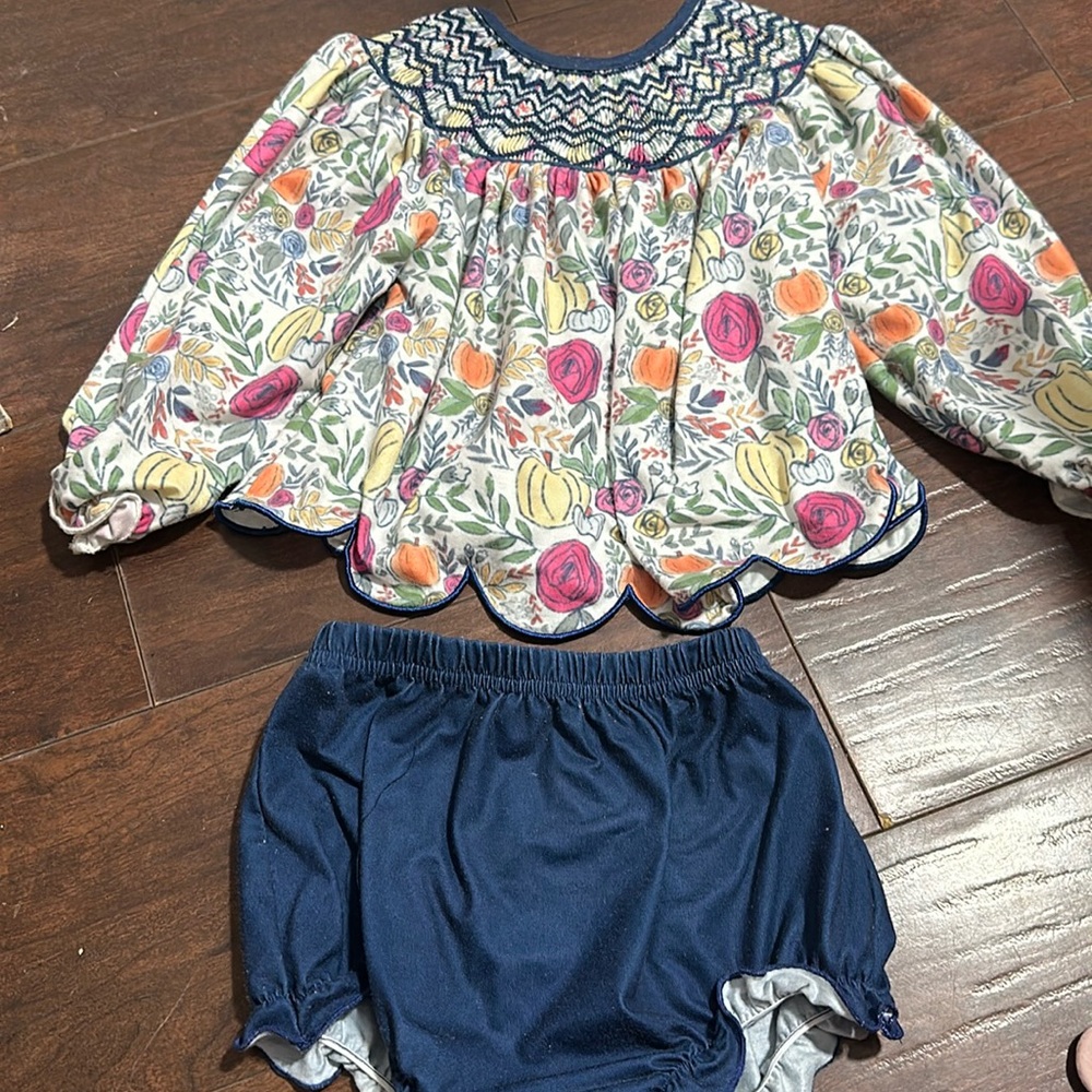 Smocked Diaper Set Kids Boutique